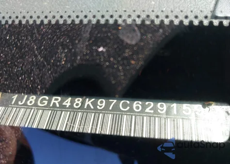 2007 Jeep Grand Cherokee Laredo из США, поврежденный, VIN 1J8GR48K97C629159